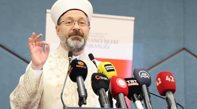 Diyanet İşleri Başkanı Erbaş: "İnsanların en hayırlısı insana faydalı olanlardır"