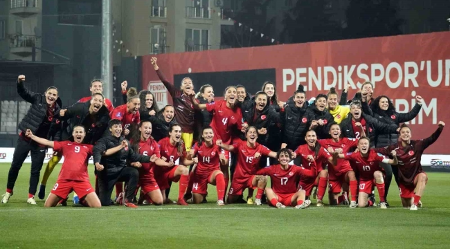 A Milli Kadın Futbol Takımı'nın play-off'taki rakibi Ukrayna oldu