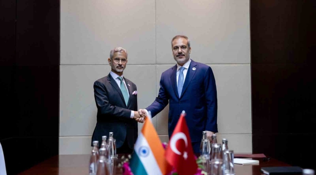 Bakan Fidan, Hint mevkidaşı Jaishankar ile görüştü