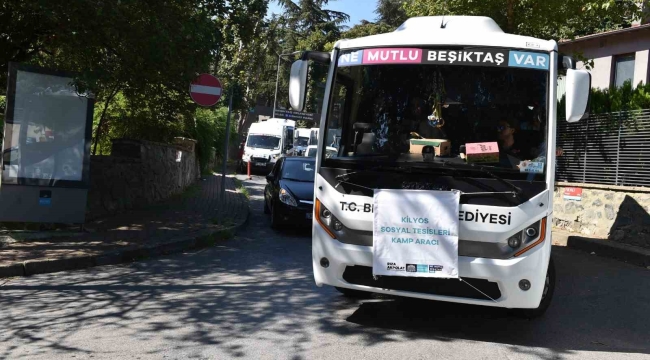 Beşiktaş Belediyesi yaz kampı gerçekleştiriyor