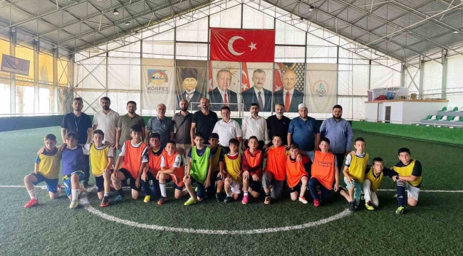 Kur'an kursları arası futbol turnuvası başladı