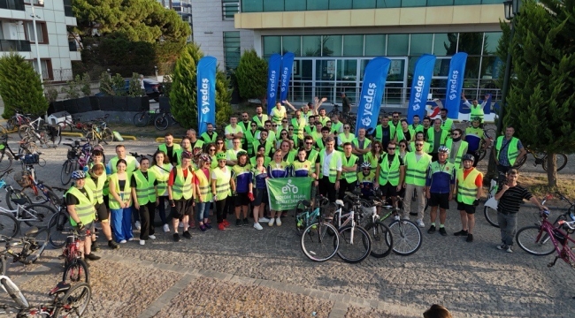 Samsun'da sürdürülebilir bir dünya için pedallar döndü